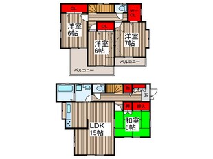 堀崎町戸建の物件間取画像